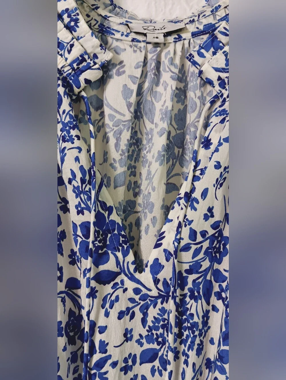 Rails Fiorella Floral Smocked Mini Dress Size XS - Picture 5 of 16